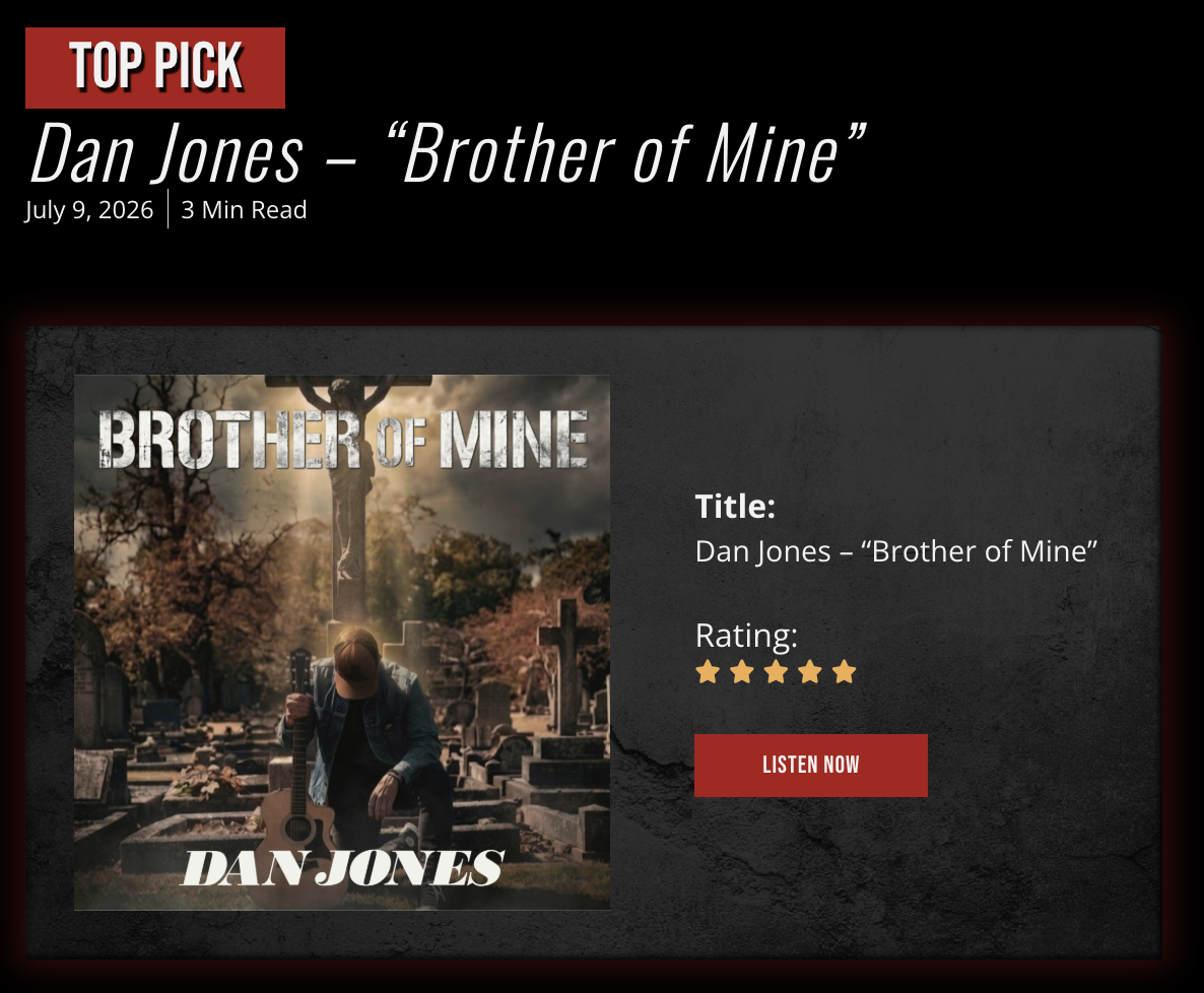 Maverick Top Pick — Brother of Mine